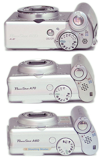 Canon PowerShot A 60 70 80