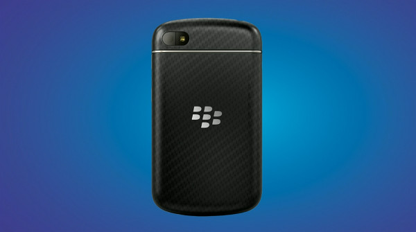 Задняя сторона BlackBerry Q10