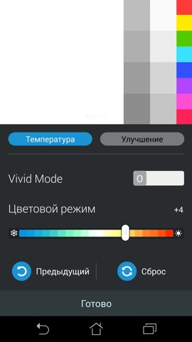 Обзор смартфона Asus Padfone S. Тестирование дисплея