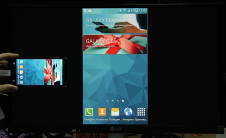 Обзор смартфона Samsung Galaxy S5. Тестирование дисплея