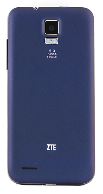 Обзор ZTE V880G. Обратная сторона коммуникатора