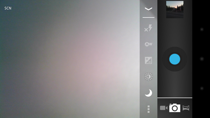 Обзор ZTE V880G. Скриншоты. Настройки камеры