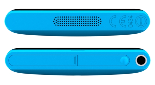 Nokia Lumia 800, верхняя и нижняя грани