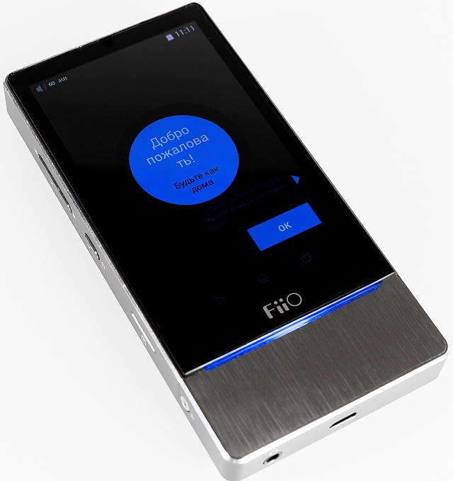 Аудиофильский Hi-Res DSD 384/32 плеер FiiO X7 и усилитель мощности FiiO AM2