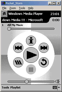 Windows CE Media Player