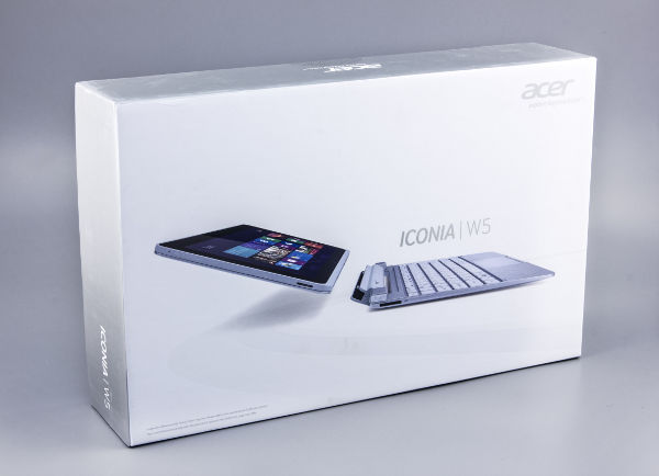 Коробка планшета Acer Iconia Tab W510
