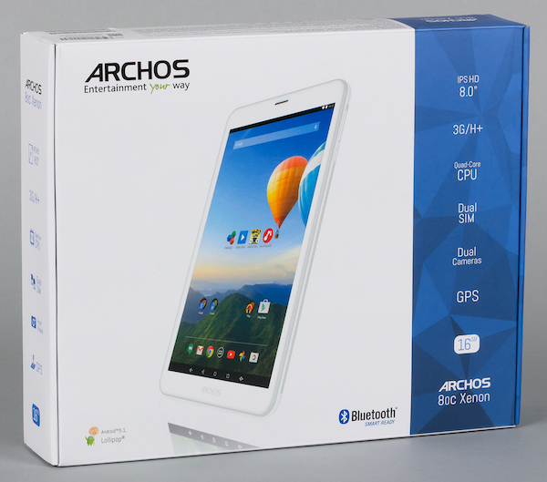 Коробка планшета Archos 80c Xenon