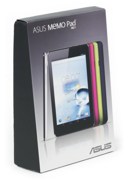 Коробка планшета ASUS Memo Pad HD 7