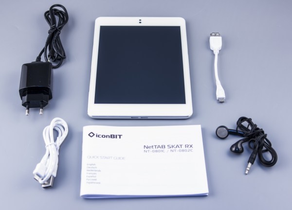Комплектация планшета iconBIT NetTAB Skat RX