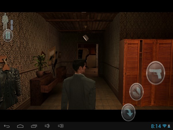 Игра Max Payne Mobile на планшете iconBIT NetTAB Skat RX