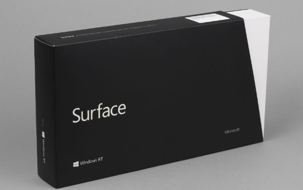 Коробка планшета Microsoft Surface RT