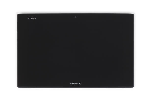Вид спереди планшета Sony Xperia Tablet Z