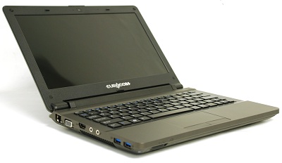 Ноутбук Eurocom Monster 1.0 с экраном размером 11,6 дюйма на процессоре Intel Core i7-3820QM оснащен 3D-картой NVIDIA GeForce GT 650M 