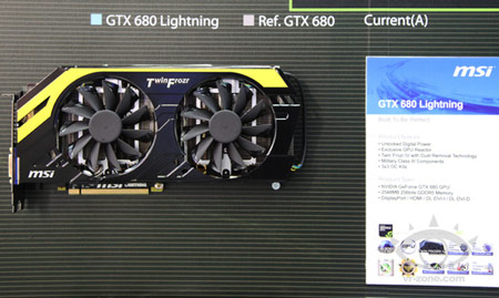 3D- MSI GTX 680 Lightning