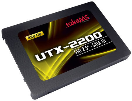 Твердотельные накопители takeMS UTX-2200 оснащены интерфейсом SATA 6 Гбит/с