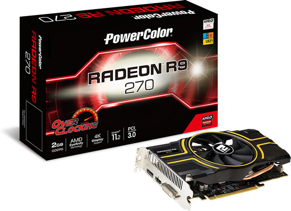 3D- PowerColor R9 270 OC  