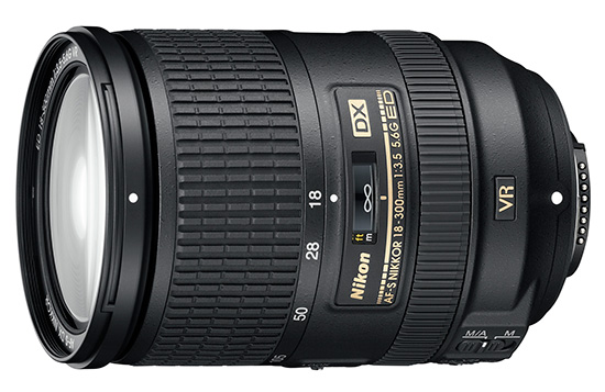    Nikon 18-300mm f/3.5-6.3G VR ED DX     