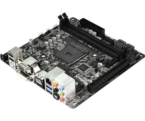   ASRock AM1H-ITX   D-Sub, DVI-D, HDMI  DisplayPort 1.2