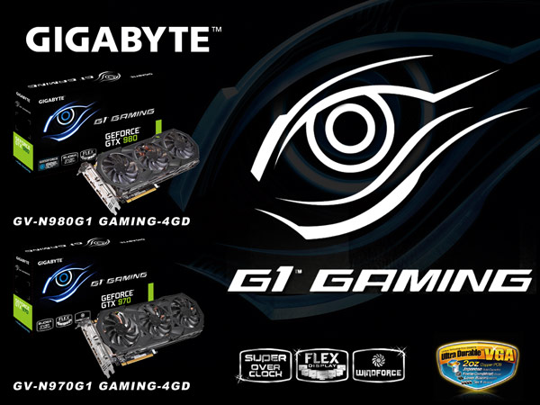  GV-N980G1 Gaming-4GD  GV-N970G1 Gaming-4GD    WindForce