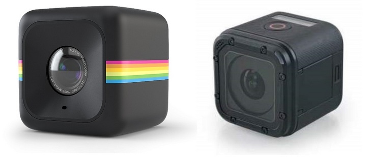 Polaroid обвиняет GoPro в копировании дазайна её камеры Cube 