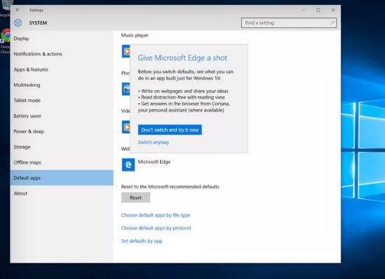 Microsoft просит пользователей Windows 10 дать шанс родным приложениям ОС