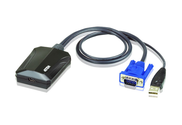 По данным производителя, ATEN CV211 — самый компактный в мире USB-адаптер портативной консоли