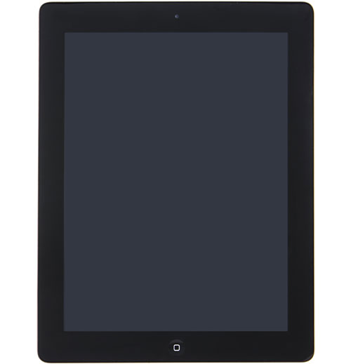Фронтальная сторона iPad 4