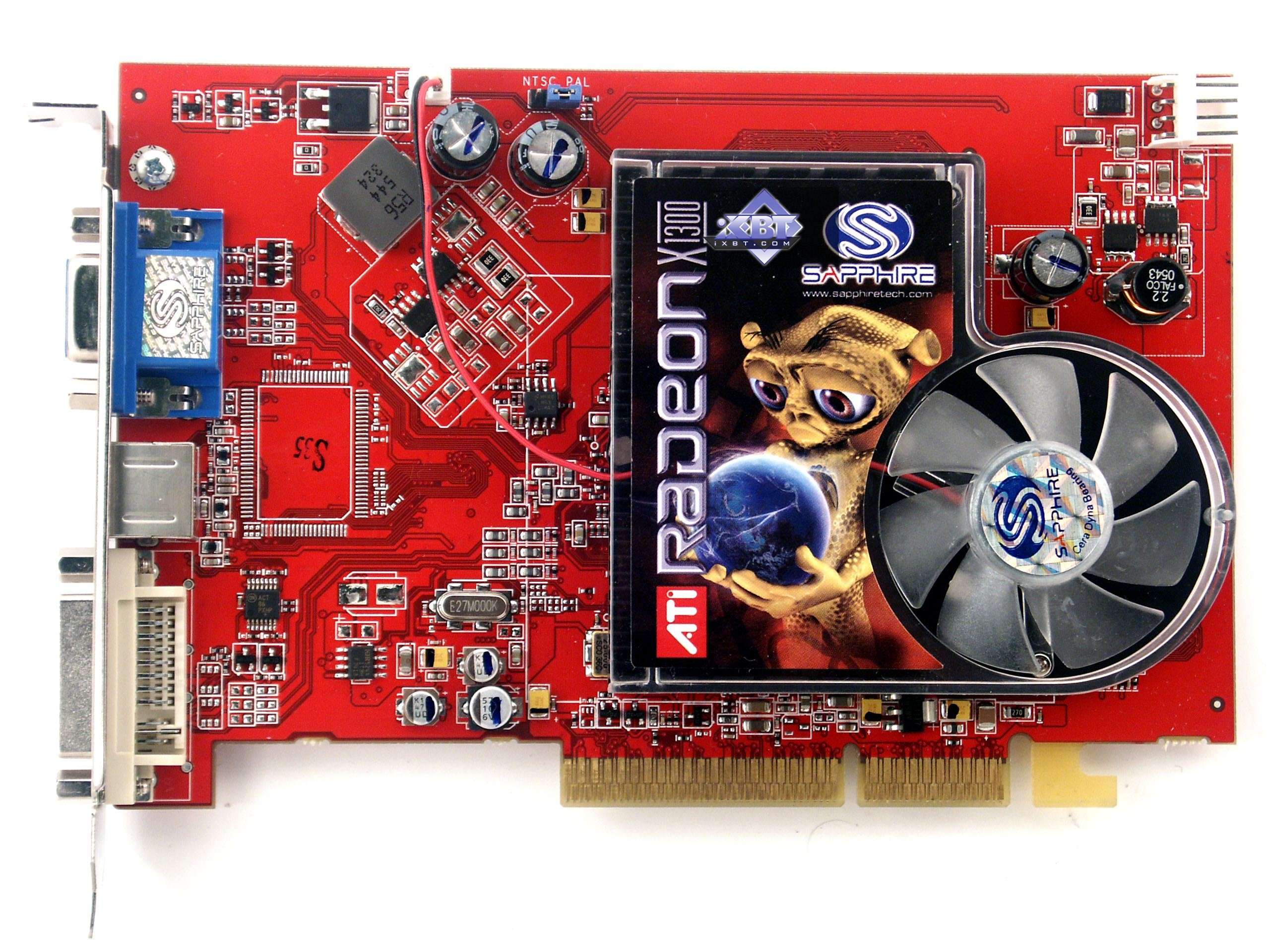 Graphics Cards Electronics Amd Ati Radeon X1300 Pro 256 Mb Agp Card