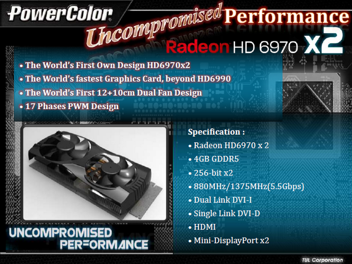 PowerColor Radeon HD 6970x2
