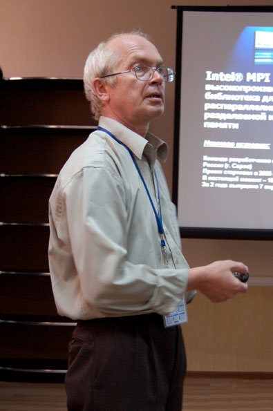 Герман Воронов, руководитель подразделения, занимающегося MPI Library