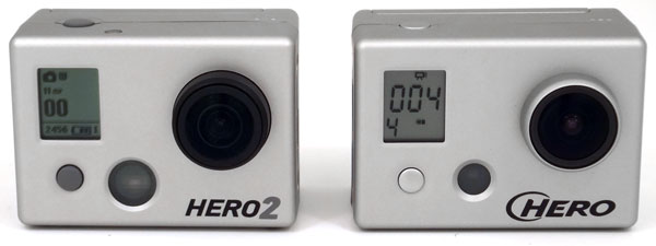 видеокамеры для экстремальных съёмок GoPro HD Hero и GoPro HD Hero 2