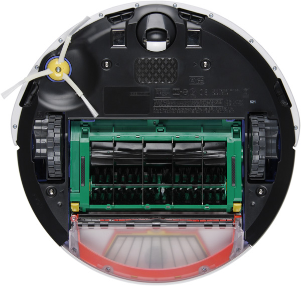 Робот-пылесос iRobot Roomba 521, вид снизу