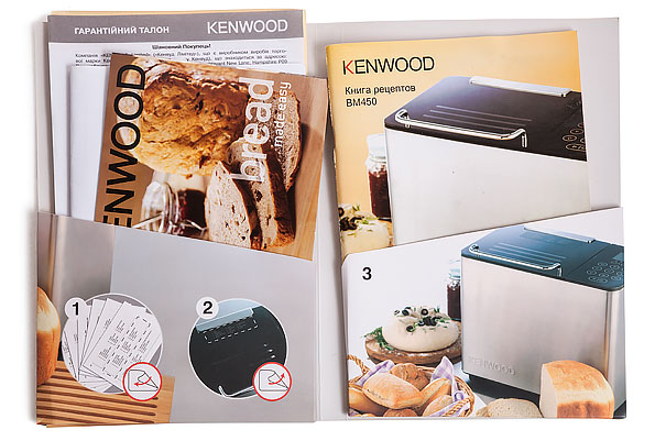 Kenwood BM366: Рецепты (добавляйте ингредиенты в поддон в том порядке, в котором они перечислены