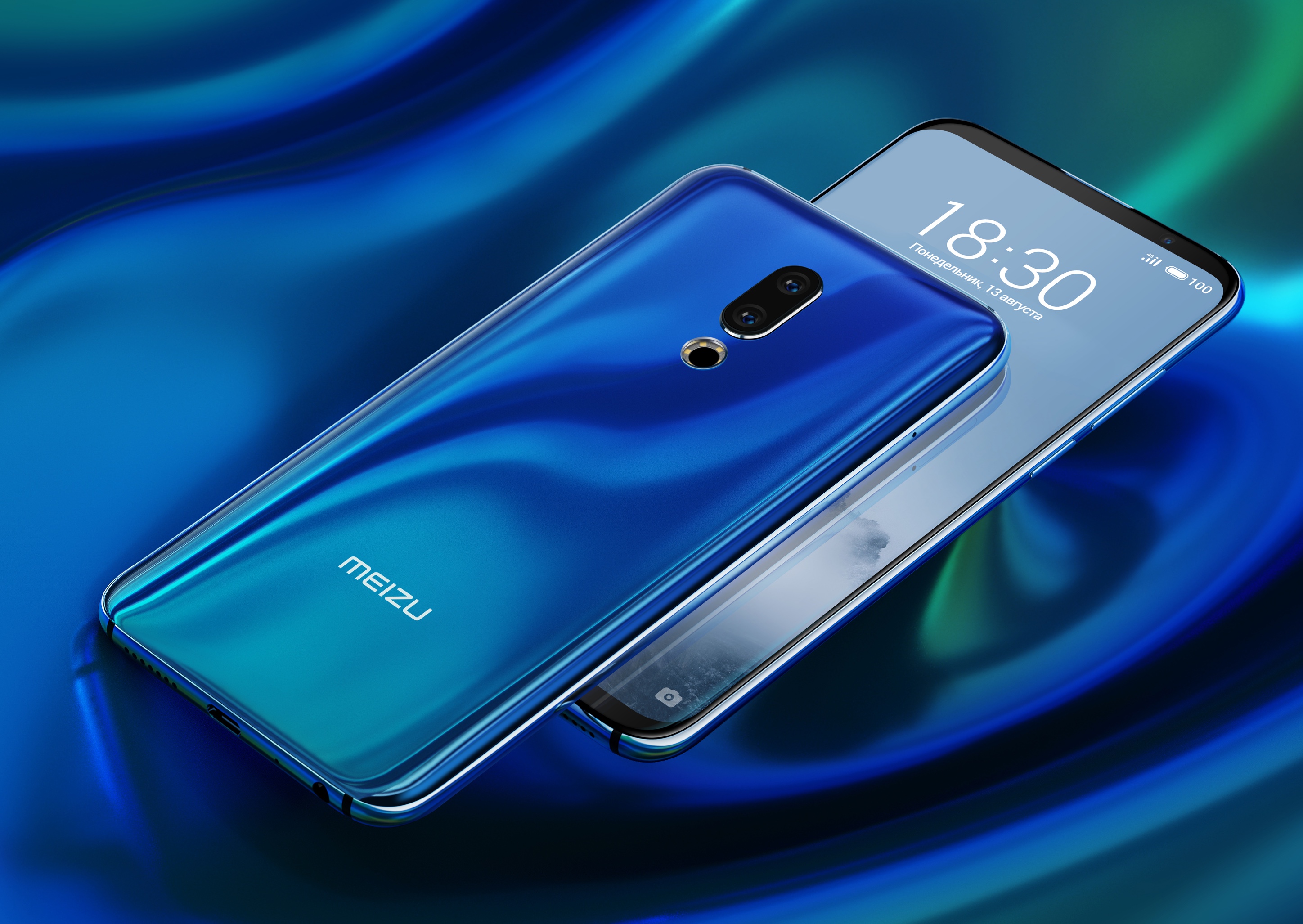 Флагманский смартфон Meizu 16th с подэкранным дактилоскопическим датчиком  начал продаваться в России