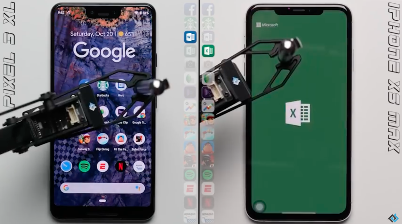 Флагманский смартфон Google Pixel 3 XL значительно отстал от iPhone XS Max  в тесте на быстродействие