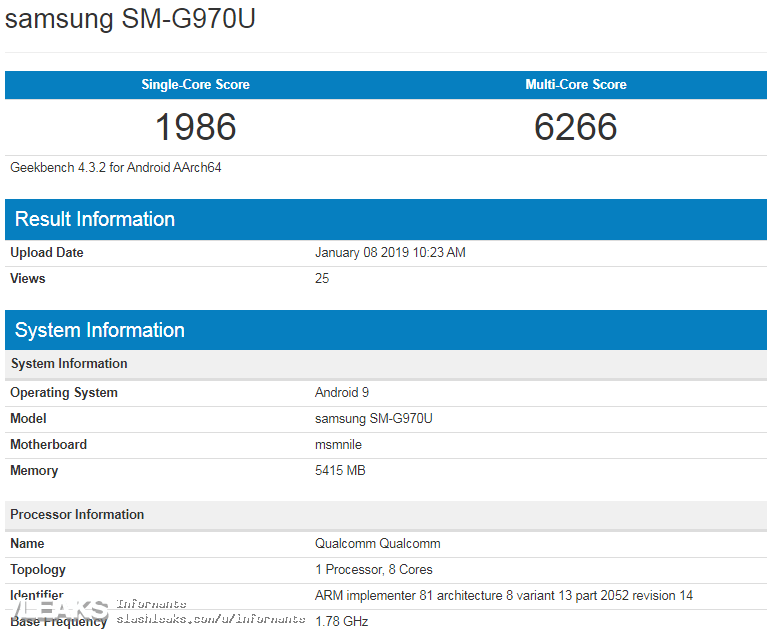 s10 geekbench