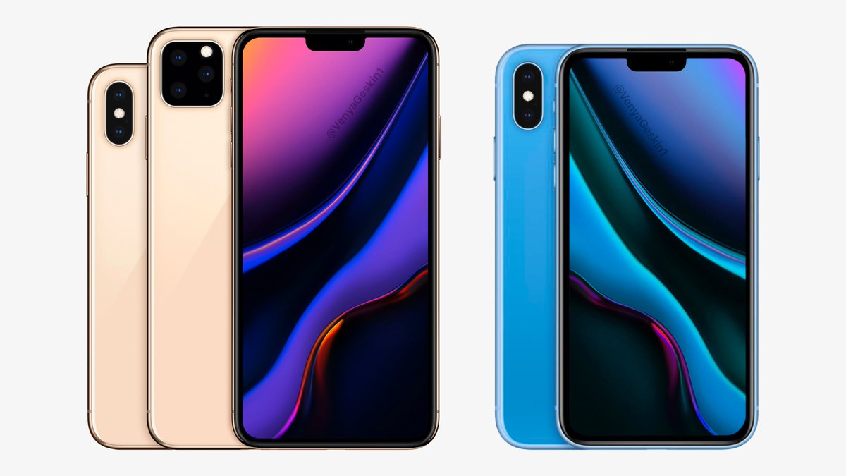 Новое изображение iPhone XI Max и iPhone XR 2019 демонстрирует уменьшенную  монобровь