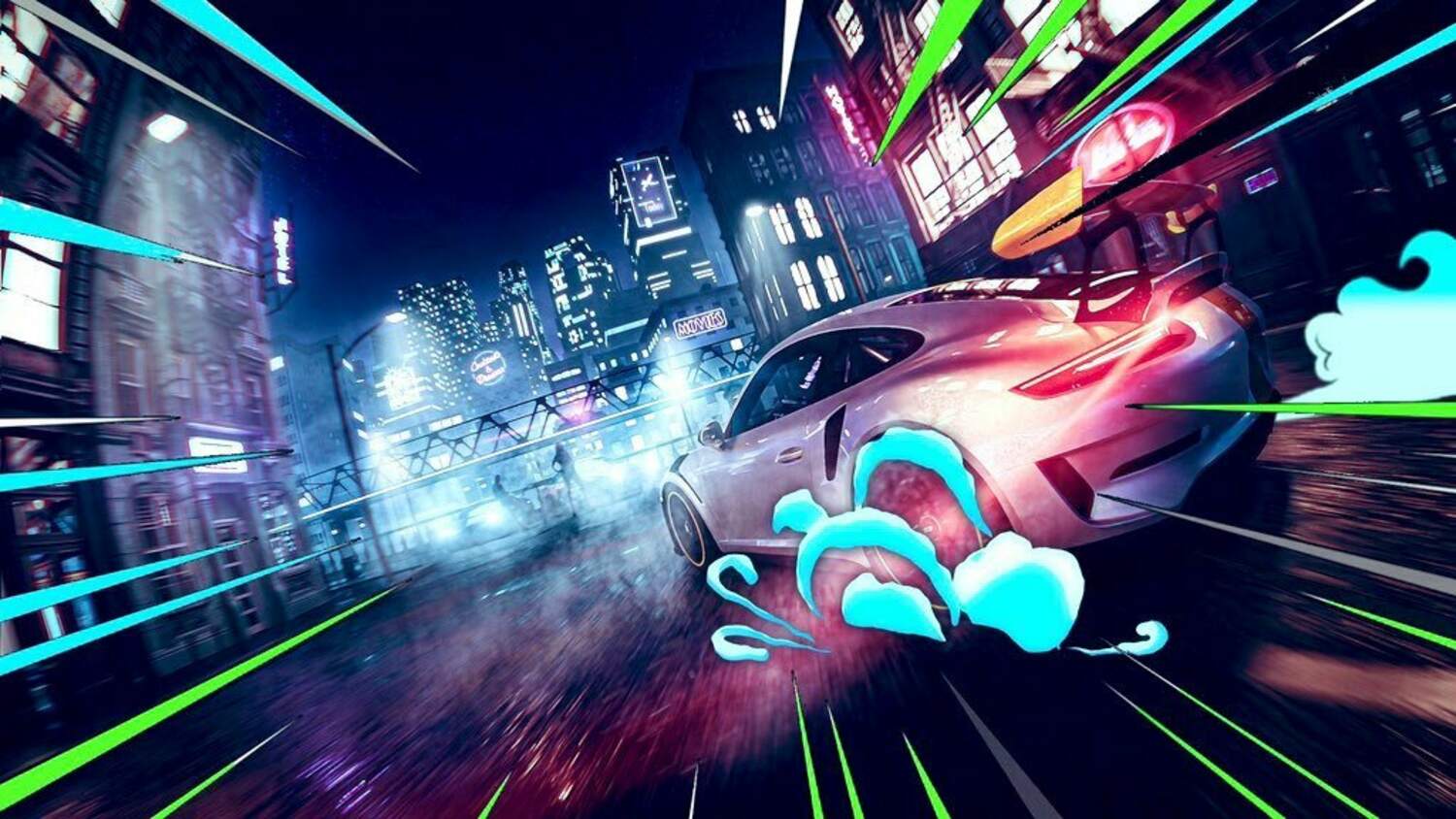 В новом геймплейном трейлере Need for Speed Unbound хорошо видно, как  выглядит то самое ожившее граффити