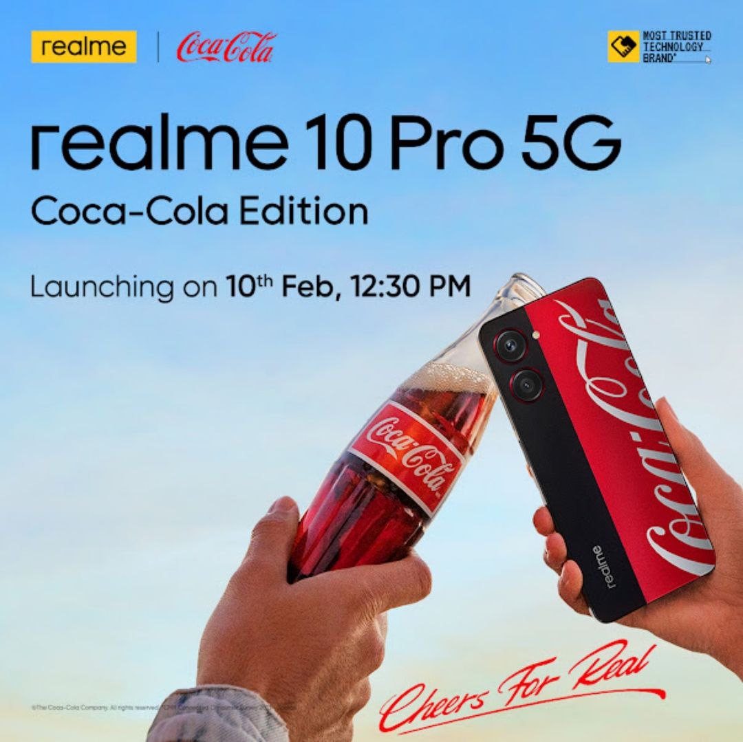 Get a Sweet Taste of Realme 10 Pro Coca Cola Edition Photography