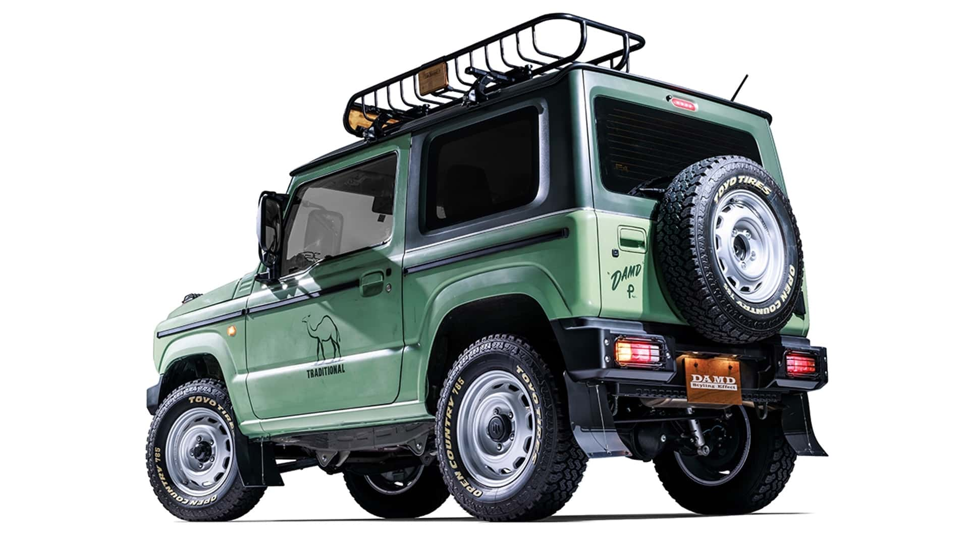 Представлен Suzuki Jimny в стиле раллийного Mercedes-Benz G-класс