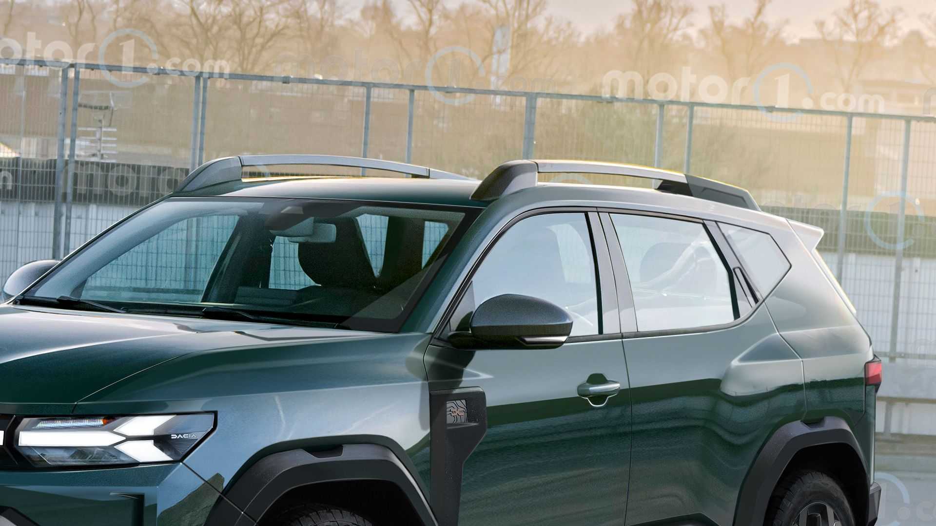 Так может выглядеть Dacia Duster 2024. Внедорожник третьего поколения  показали на качественном изображении