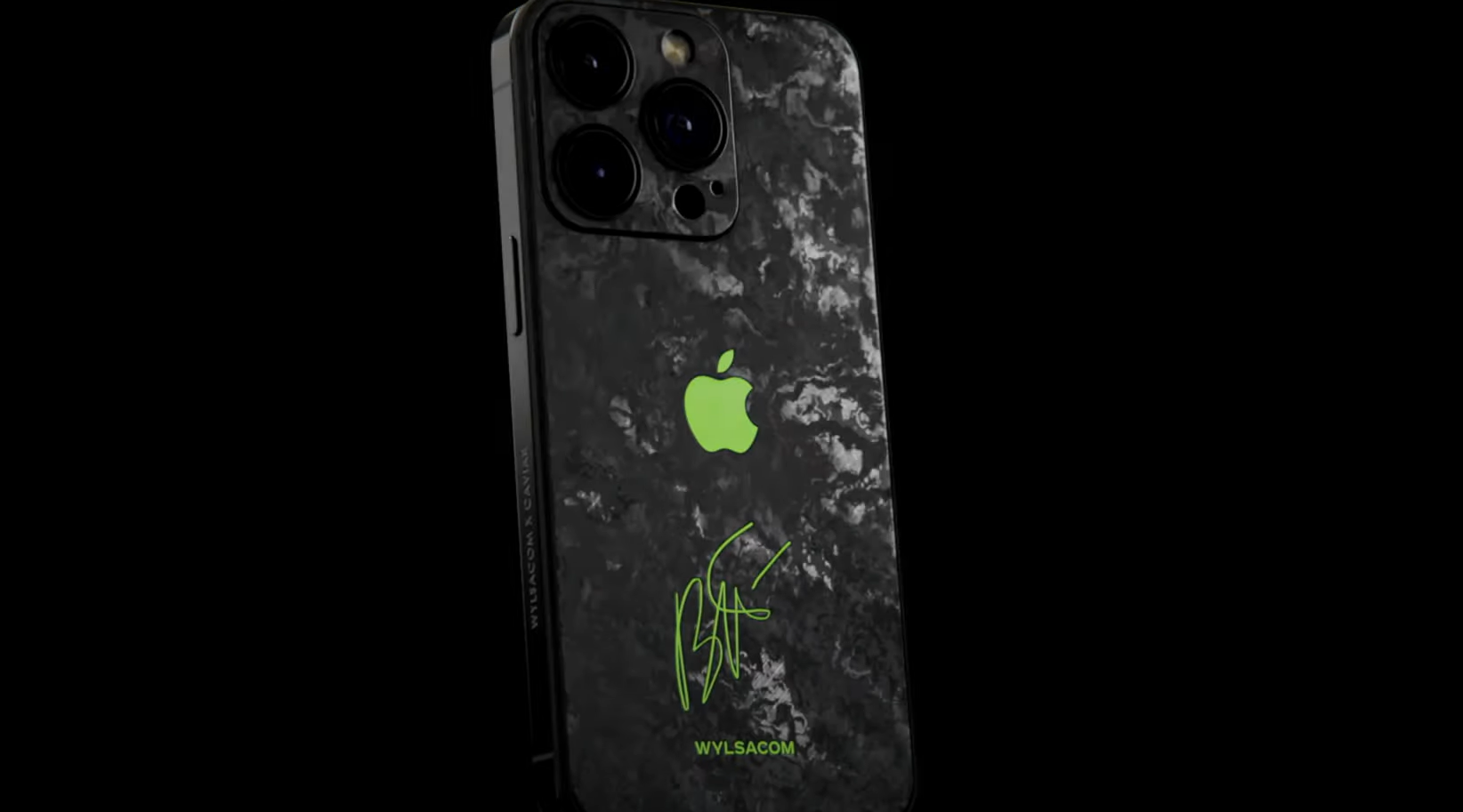 Представлен iPhone 14 Pro Max Wylsacom Edition со светящимся логотипом Apple.  Объявлена цена