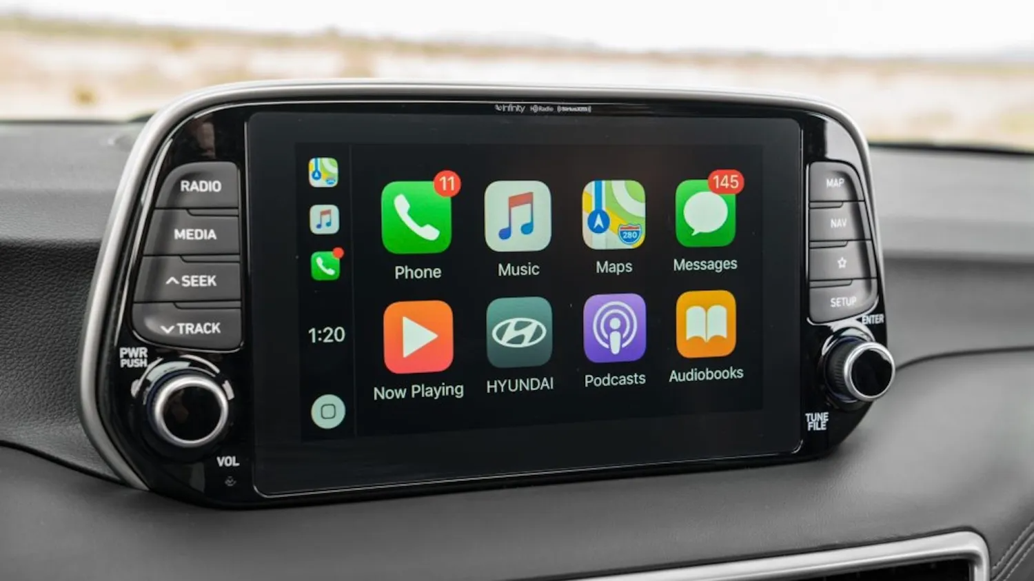 В машинах Hyundai наконец появятся беспроводные Apple CarPlay и Android Auto