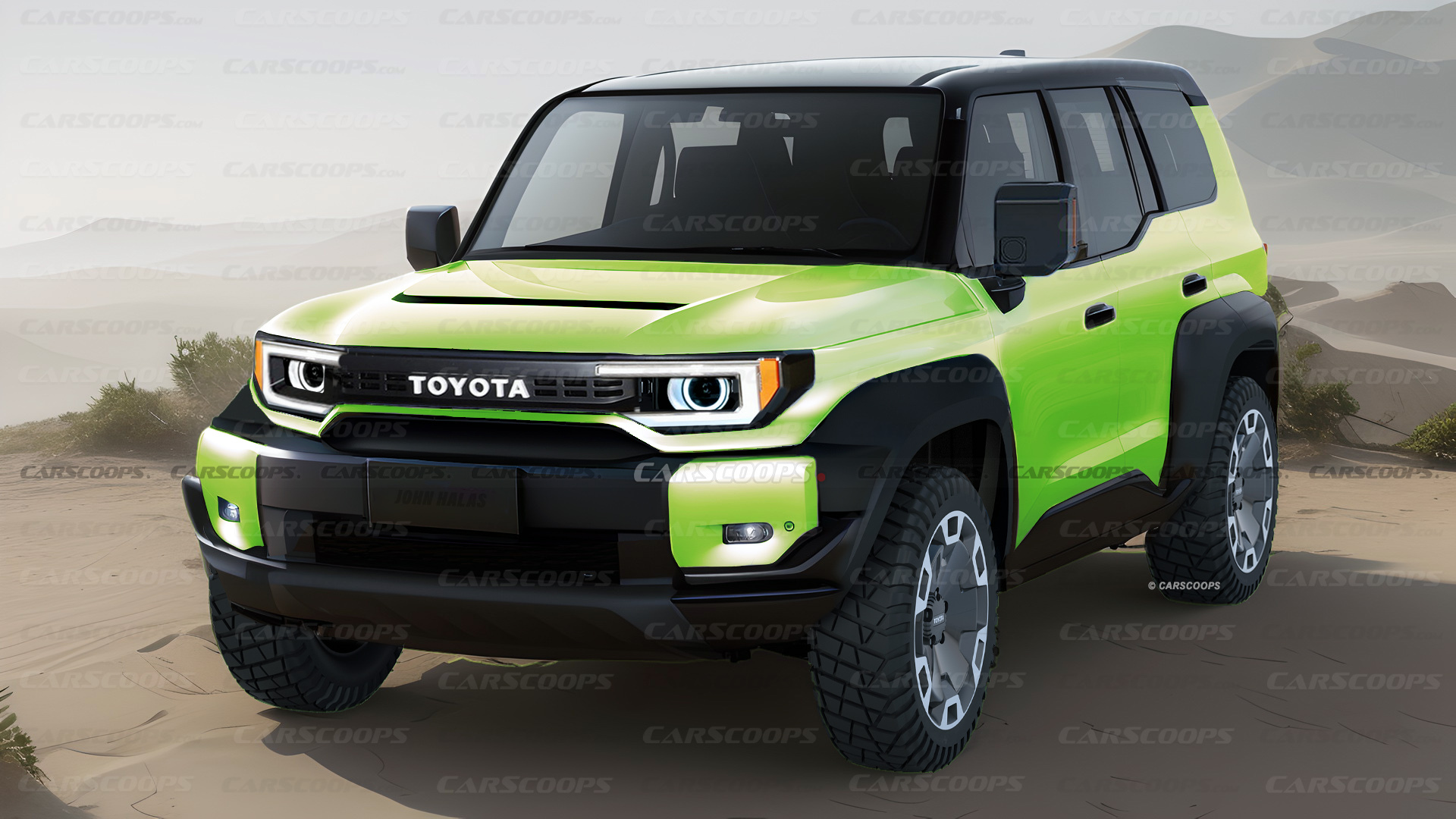 Маленький Toyota Land Cruiser 2025 года: появились новые детали