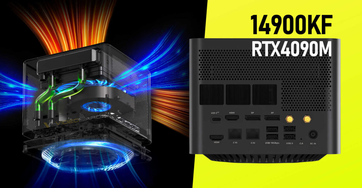 Это самый мощный мини-ПК в мире с 24-ядерным Intel и RTX 4090 Pc computer. Опубликован обзор FEVM FN60G