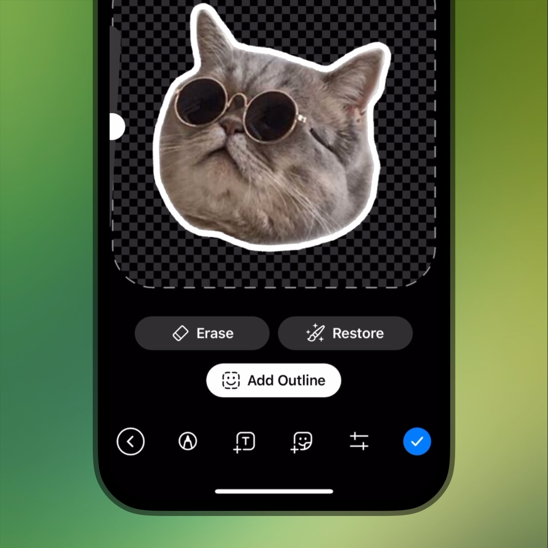В Telegram запустили мощный и простой в использовании редактор стикеров