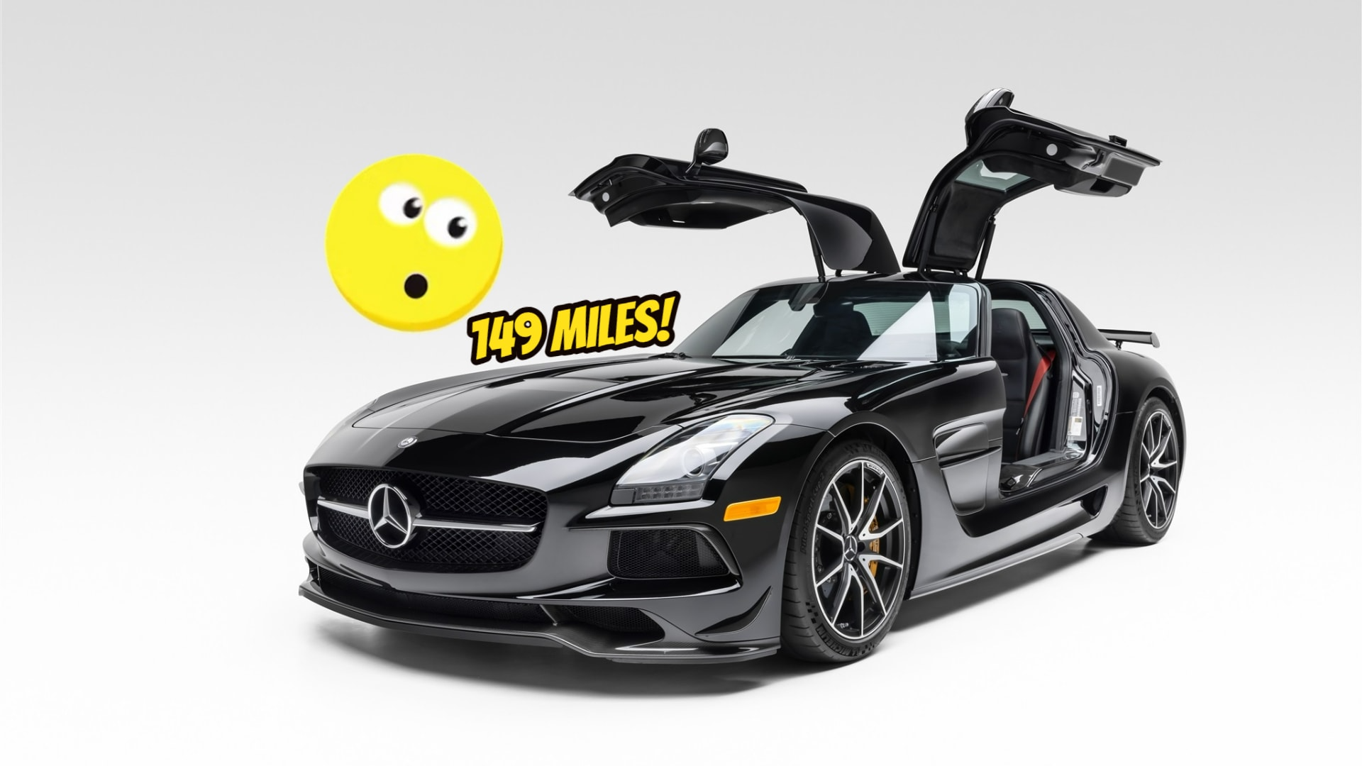 За редкий Mercedes-Benz SLS AMG на торгах предложили почти 1 млн долларов,  но владелец отказался