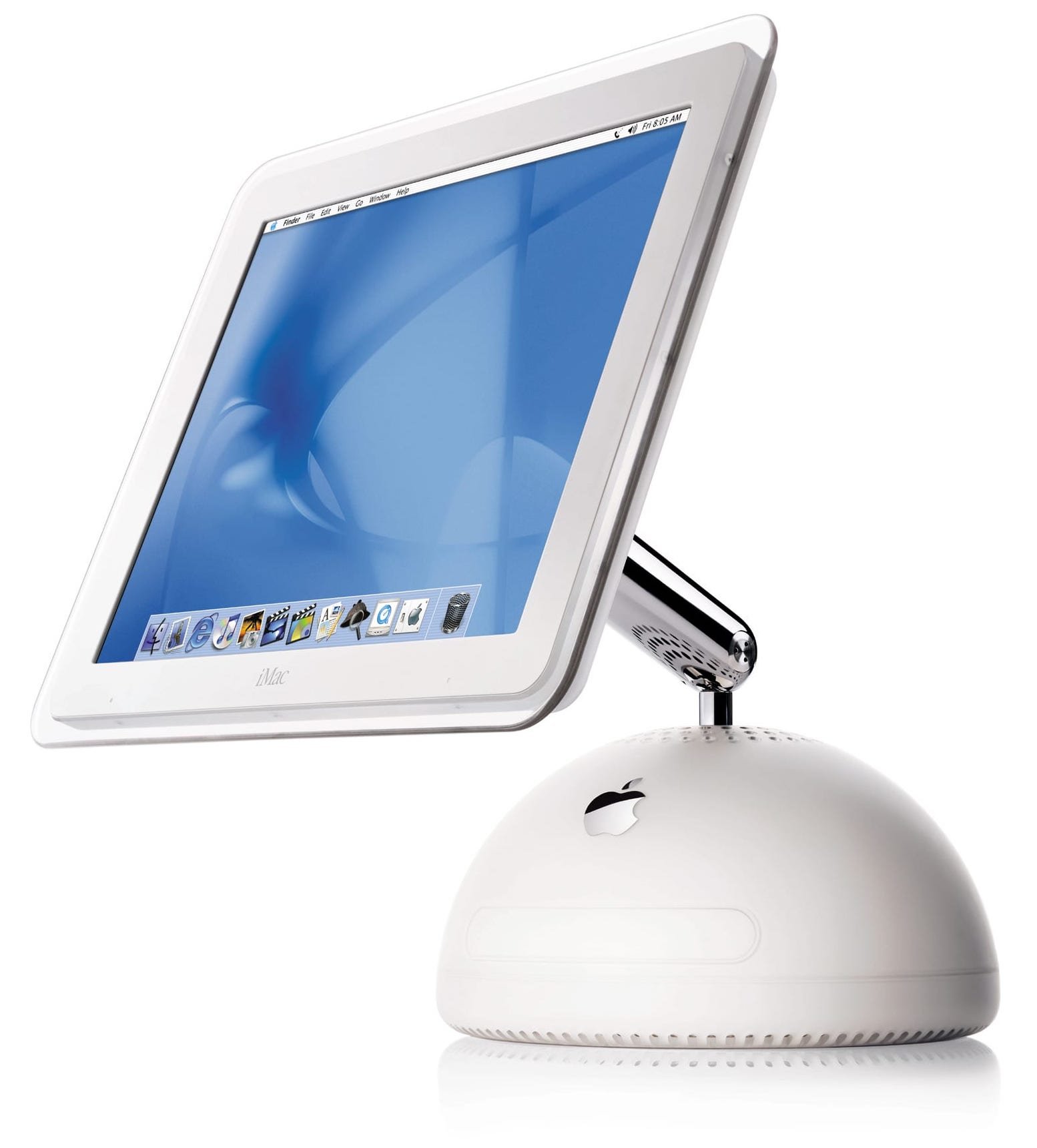 Apple вернётся к дизайну культового iMac G4 20-летней давности? Новый ...