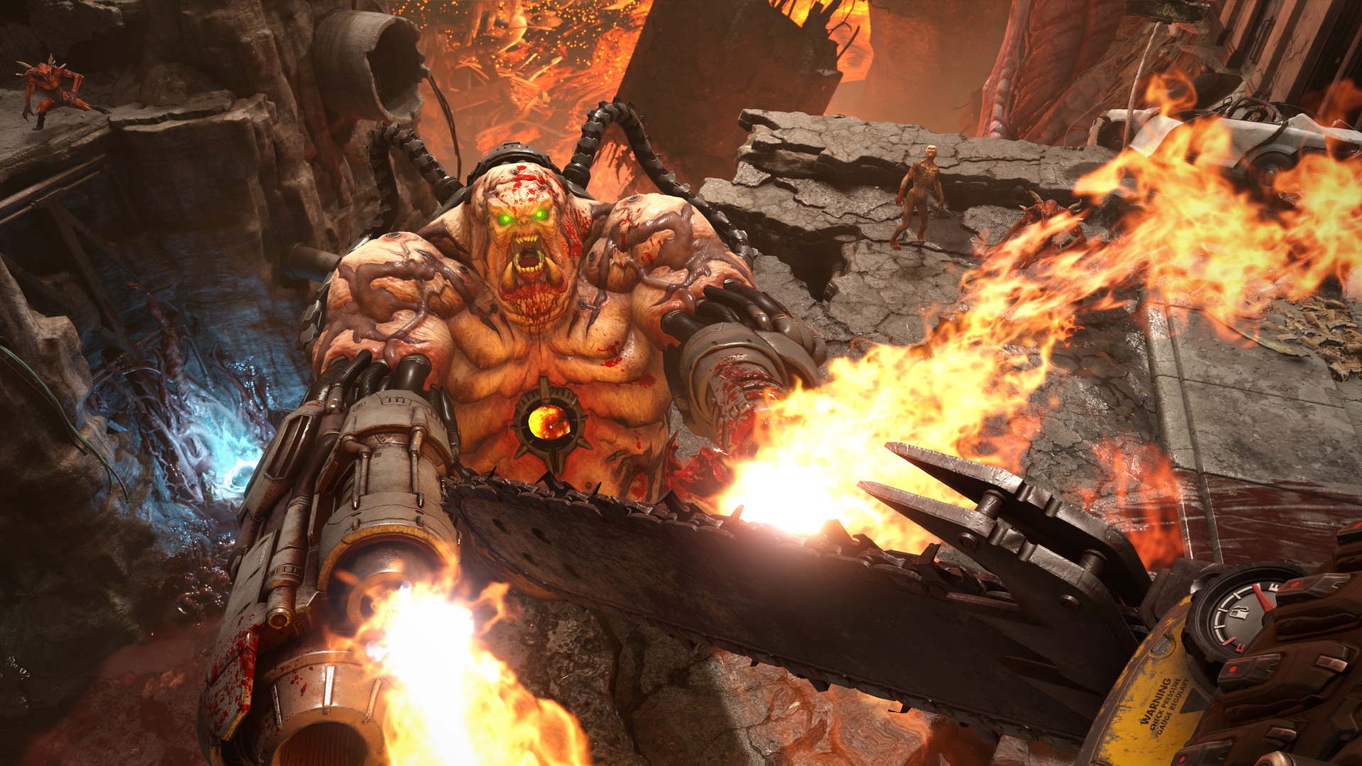 Тестирование видеокарт в игре Doom Eternal