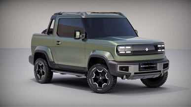 Самый милый пикап? «Китайский Suzuki Jimny» под названием Baojun Yep превратили в мини-пикап